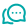 Two speech bubbles chat icon representing messaging