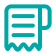 Receipt icon symbolizing expense tracking
